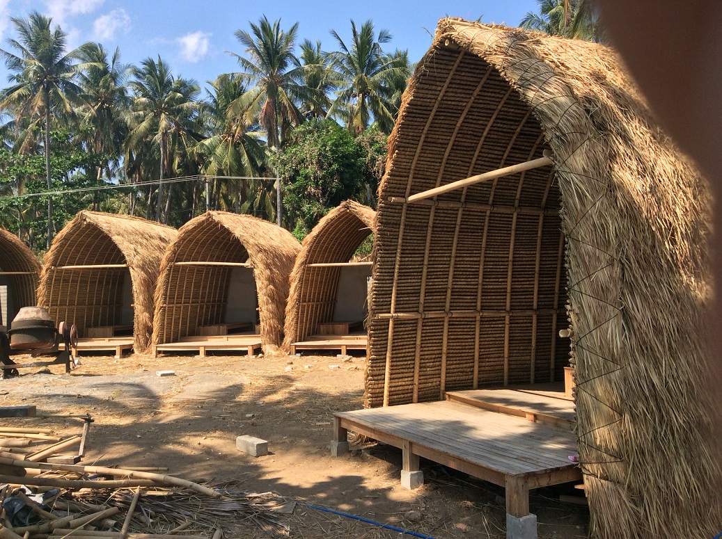 Fire retardant for thatch huts